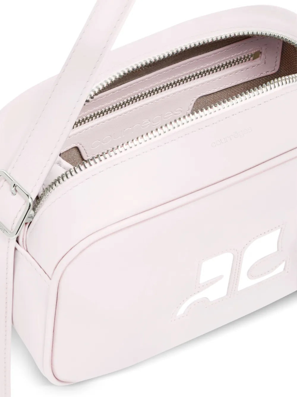 CourresReedition leather camera bag