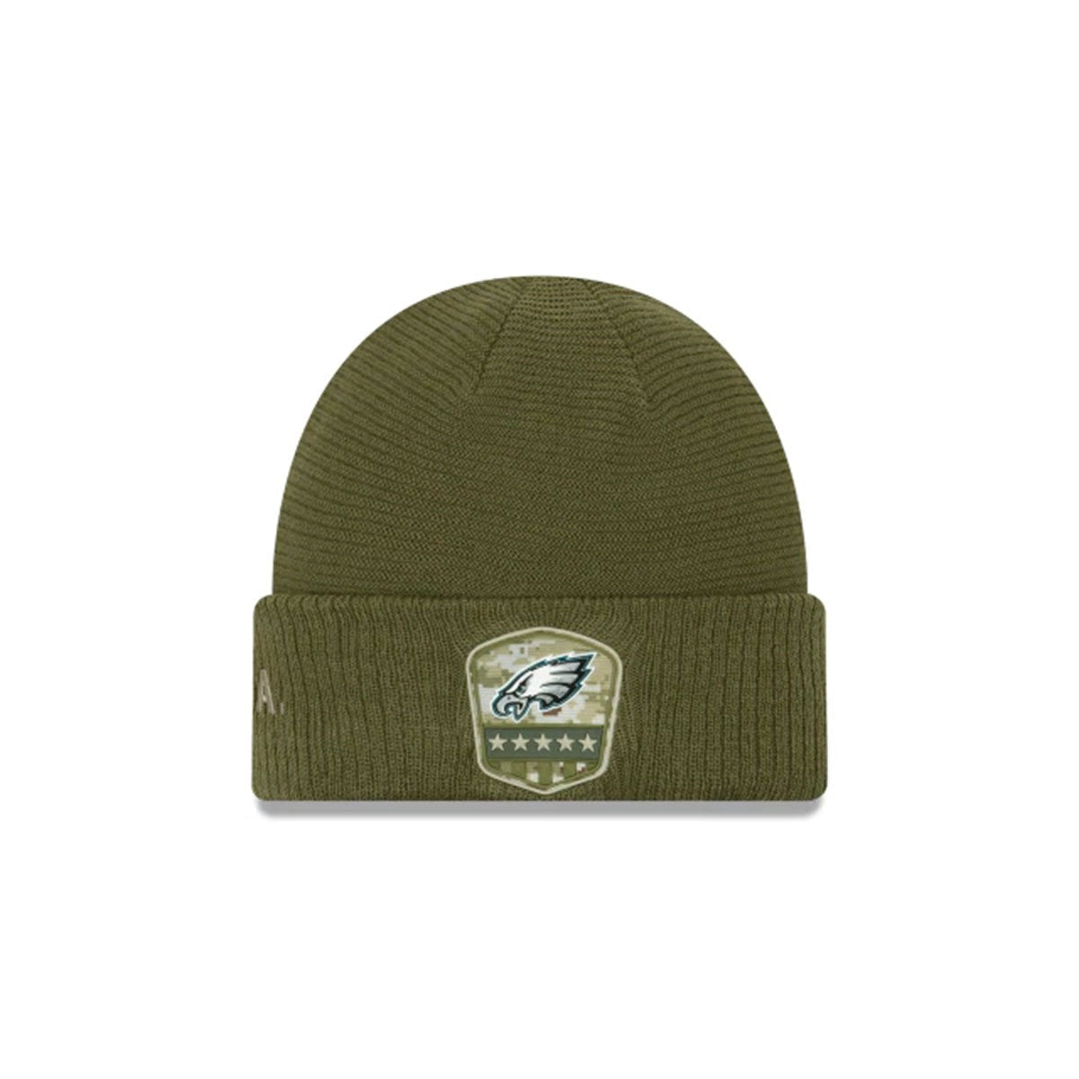 PHILADELPHIA EAGLES SALUTE TO SERVICE CUFF KNIT GREEN/WHITE