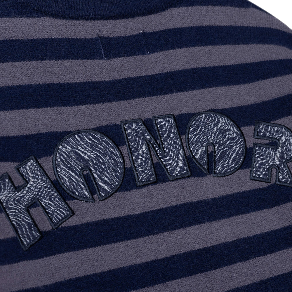 Multi Stripe Crewneck