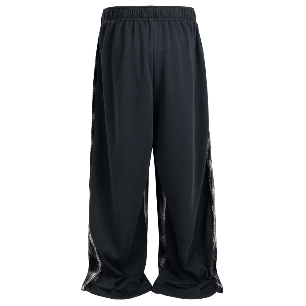 Undeveloped Plaid Split Sweatpant