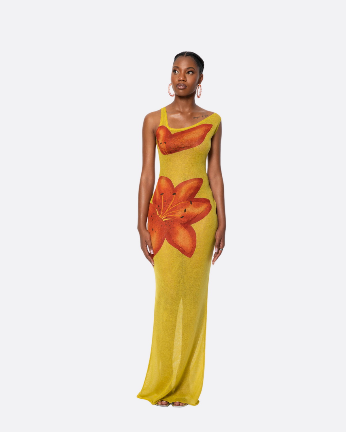 Flora Sheer Maxi