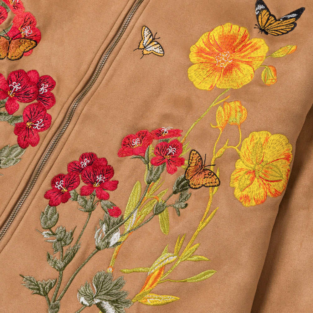Ryoko Rain Monarch Clay Suede Work Jacket