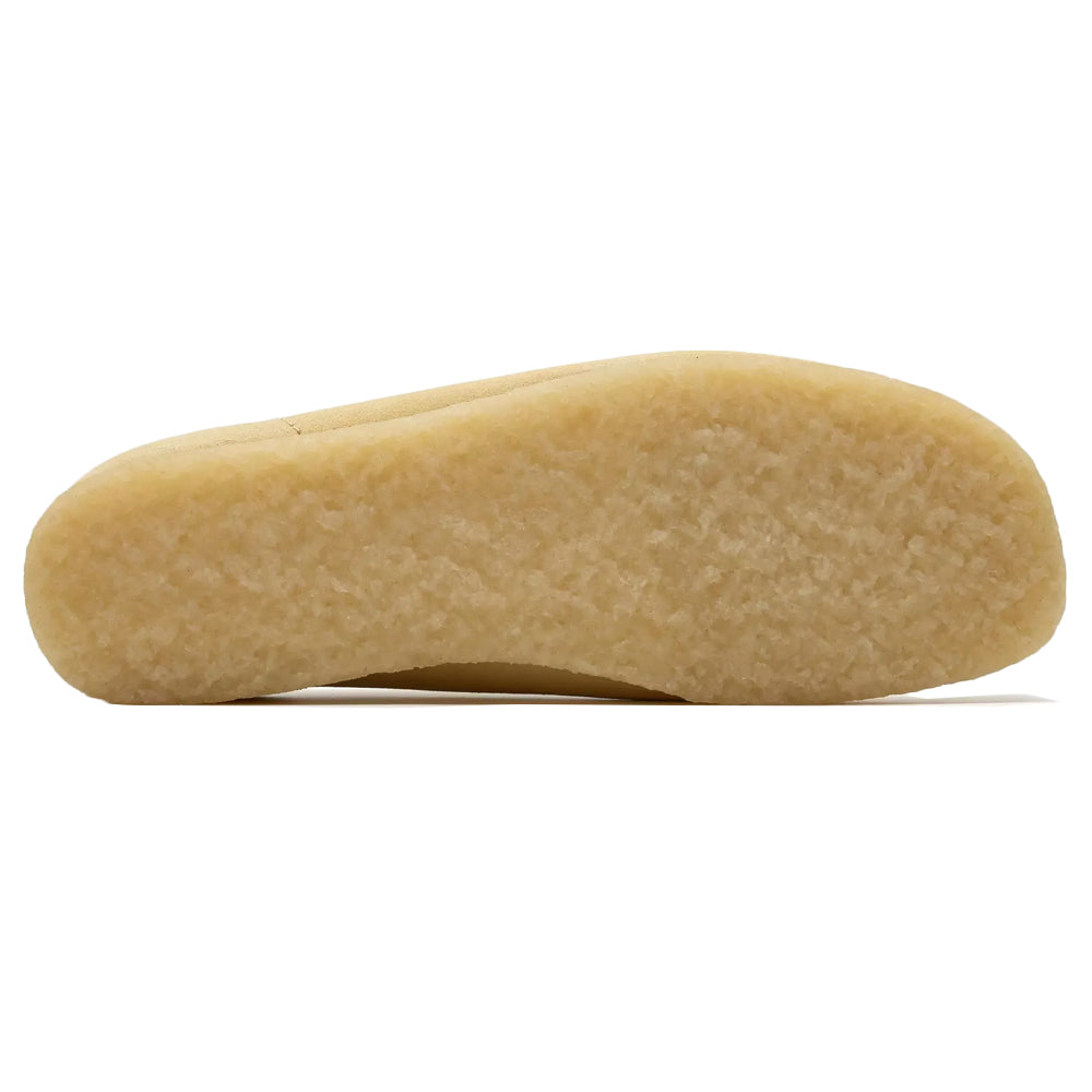 Clarks Wallabee Pale Yellow Suede