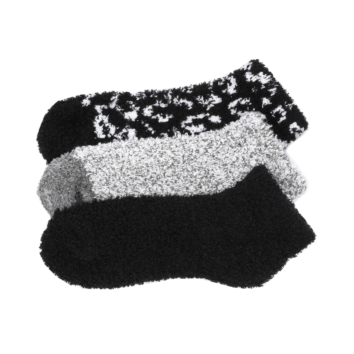 3 Pack Small Fuzzy No Show