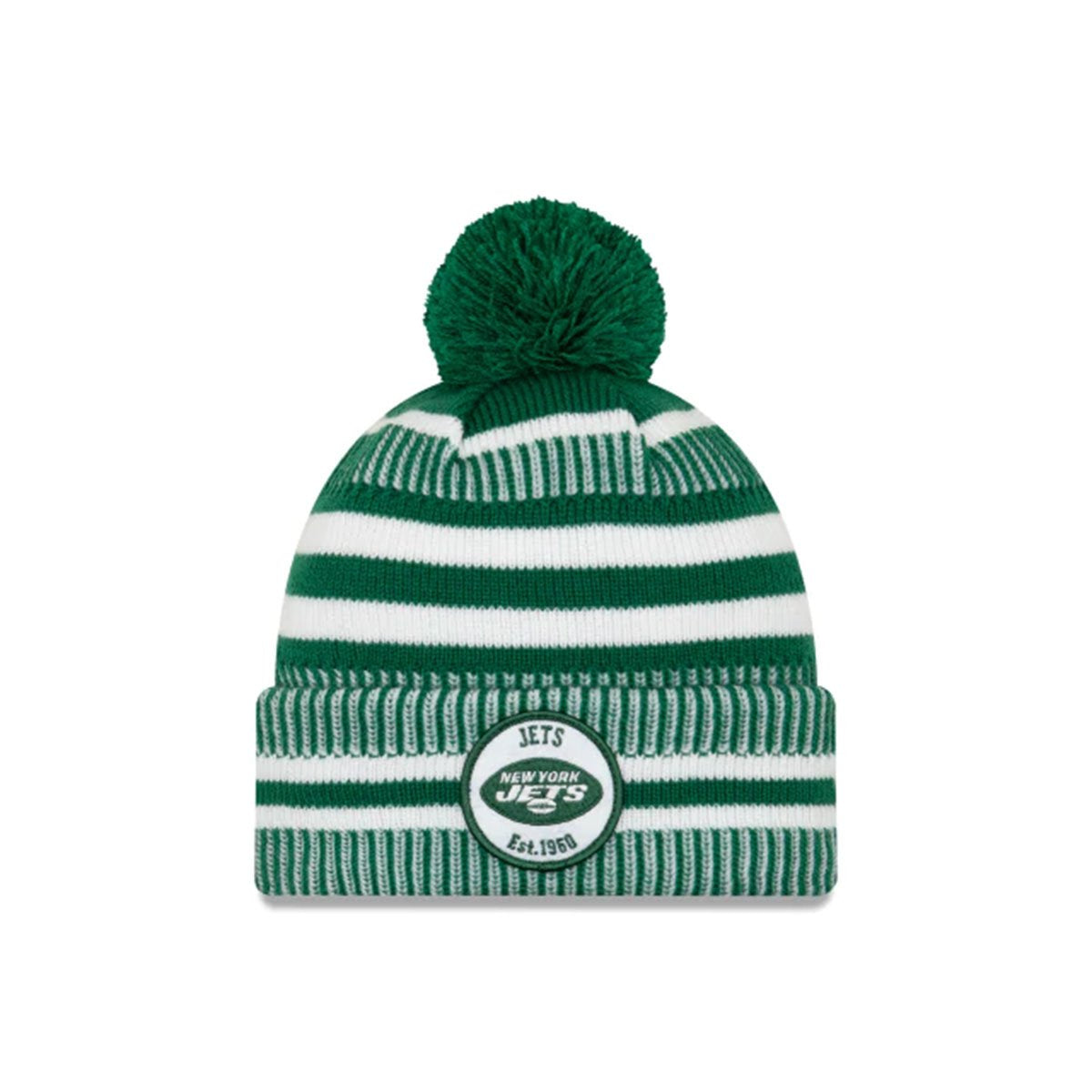 NEW YORK JETS BEANIE_GREEN/WHITE