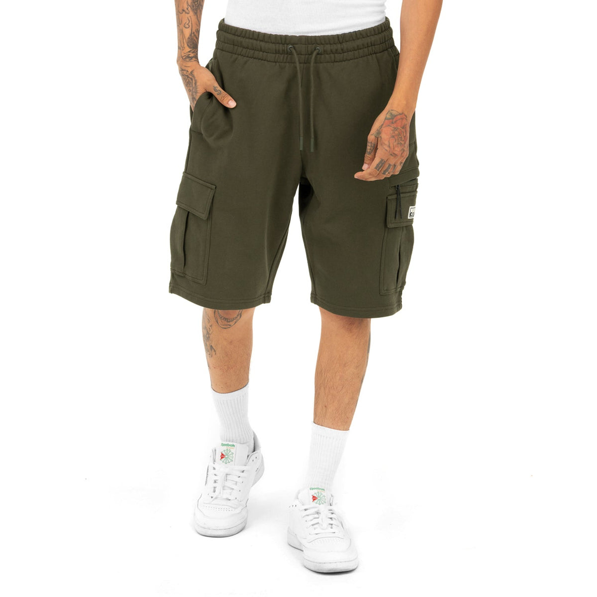 French Terry Cargo Shorts - Mens
