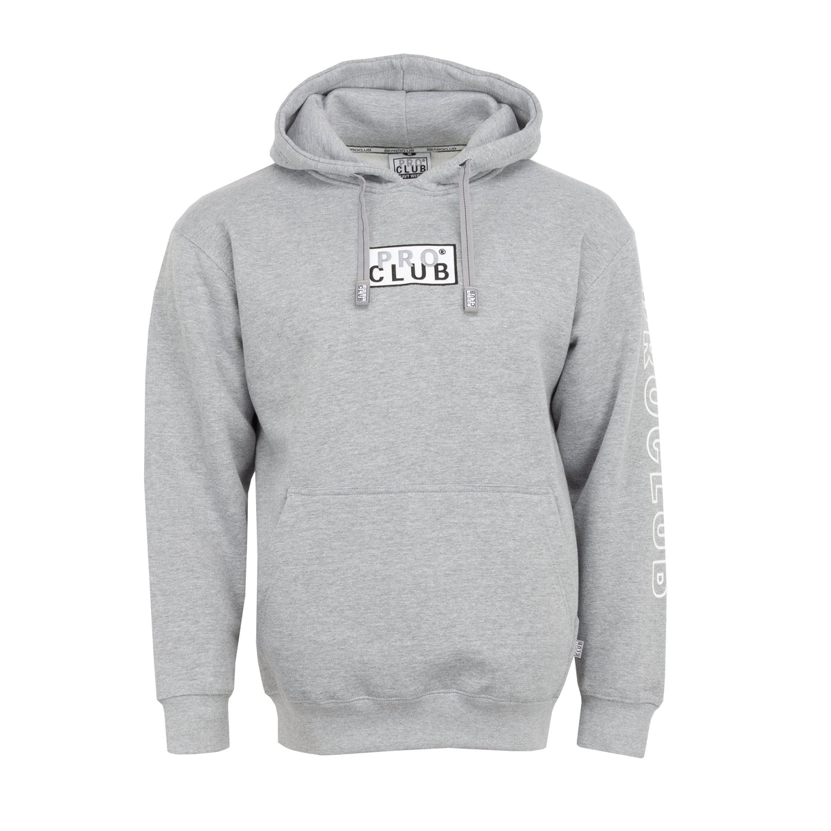 Embroidered Box Logo Hoodie - Mens