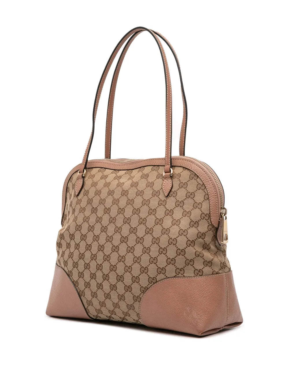 Pre-OwnedGucci Pre-Owned2016-2025 Medium GG Canvas Bree Dome tote bag