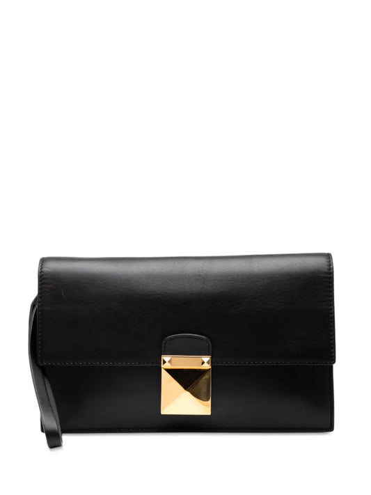 Pre-OwnedValentino Garavani Pre-Owned2000-2017 Calfskin Rockstud Wristlet clutch bag