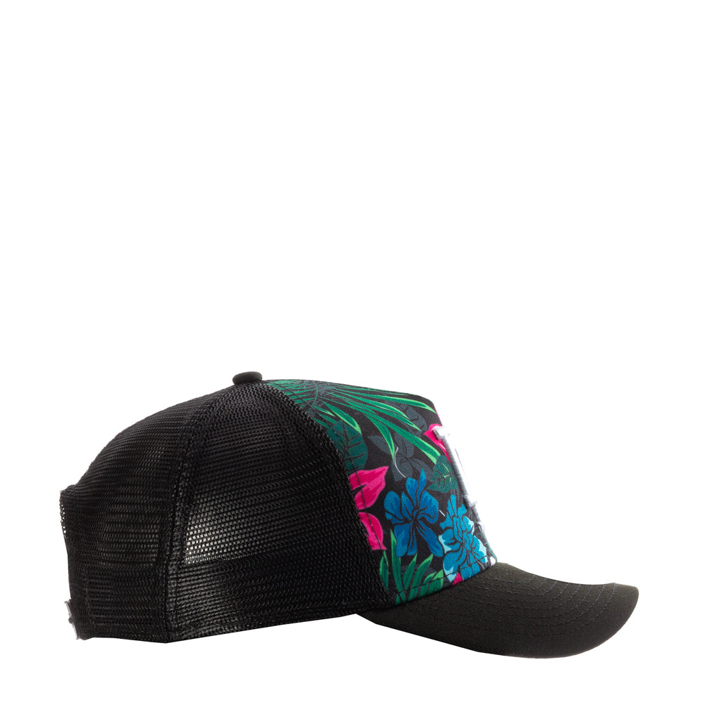 Dodgers Hibiscus Floral Trucker 940