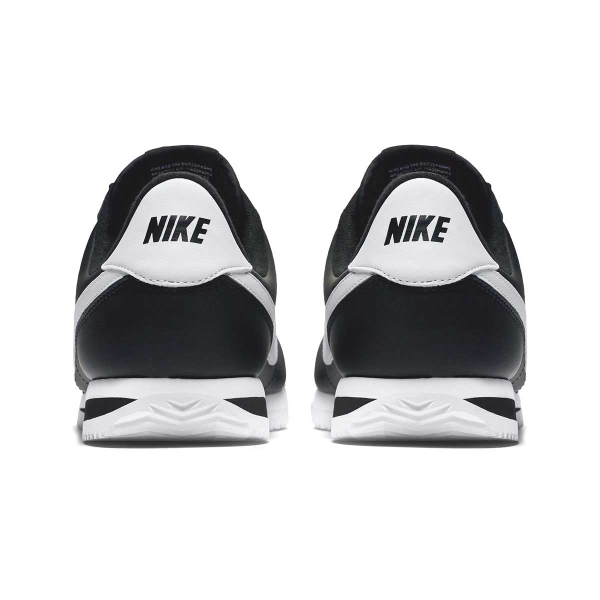 Shop Men's Nike Cortez Basic Nylon Shoe (Black)