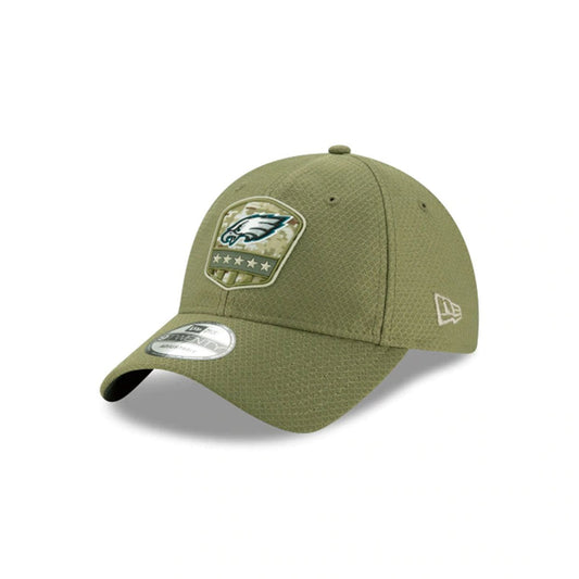 PHILADELPHIA EAGLES SALUTE TO SERVICE 9TWENTY ADJUSTABLE GREEN/WHITE