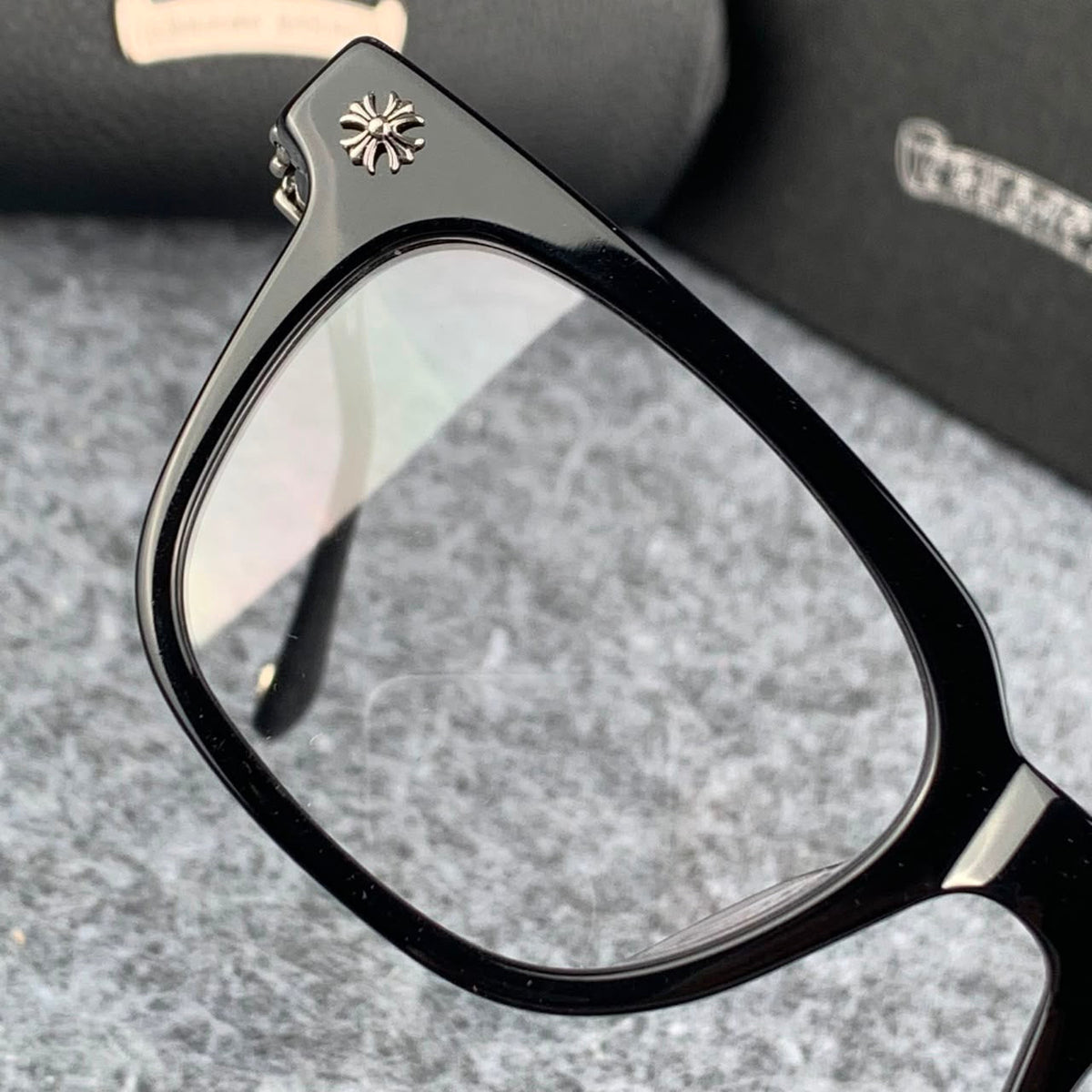 Chrome Hearts Cox Ucker Glasses 'Black'