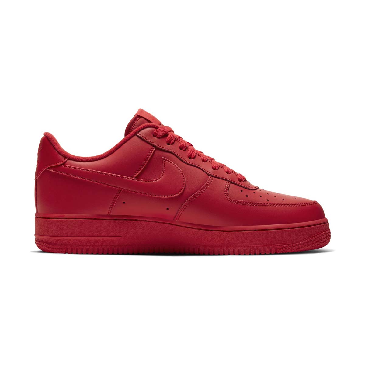 Nike Red Air Force 1 Shoes