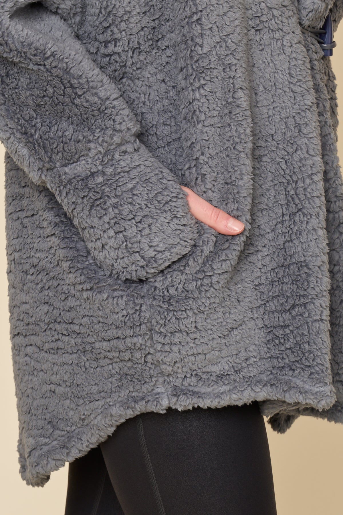 Cocoon Coat - Cool Grey