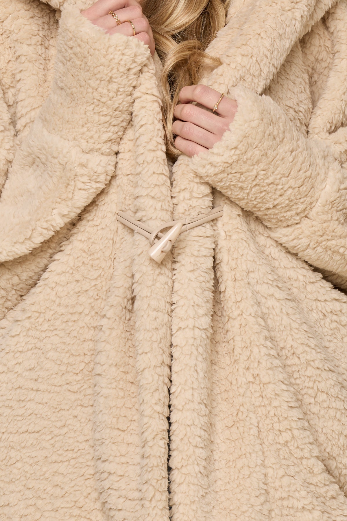 Cocoon Coat - Taupe