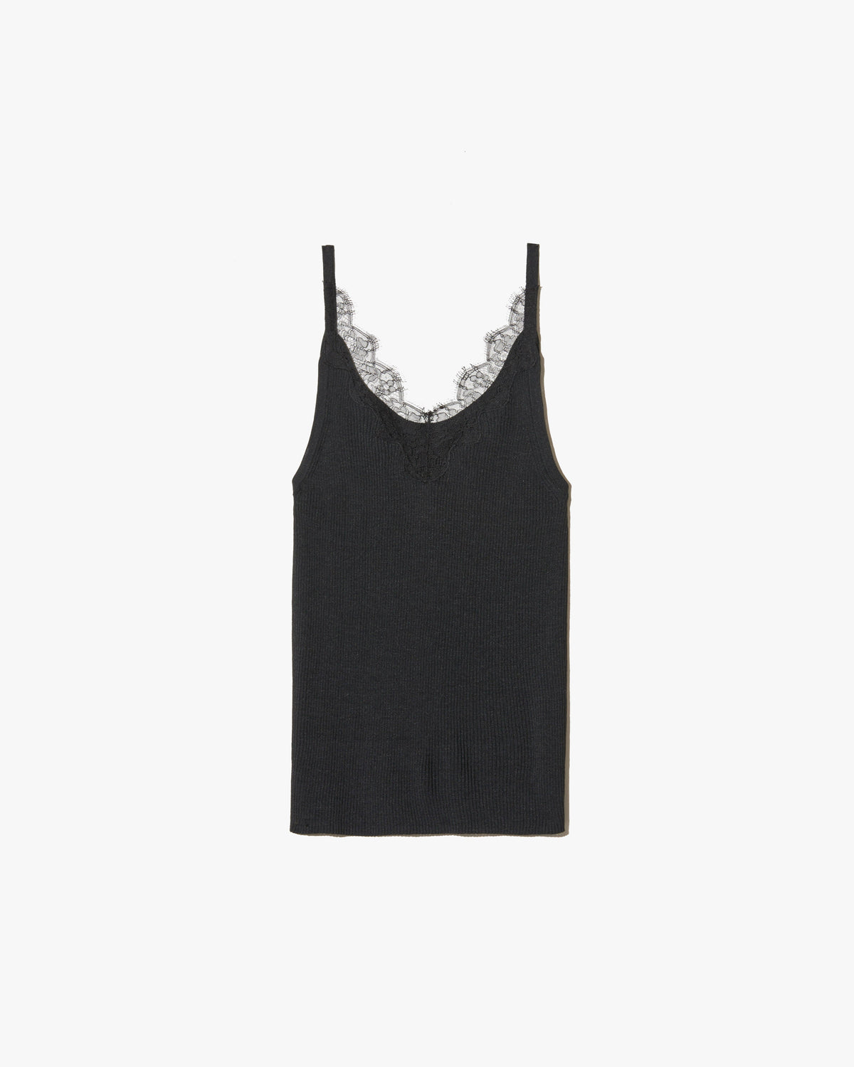 ARONIA SILK SWEATER TANK