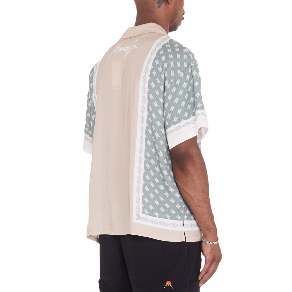Block Chain Button Down Shirt