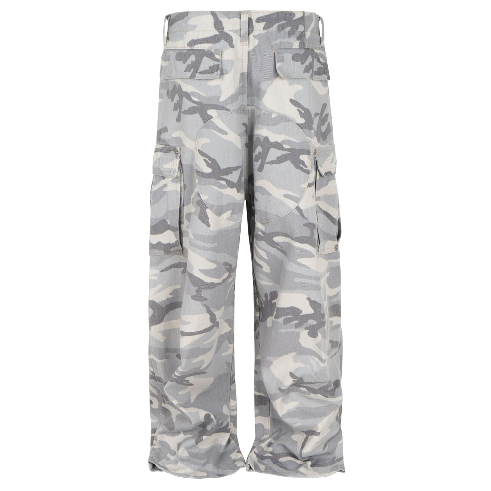 Undeveloped Snow Camo Cargo Pants