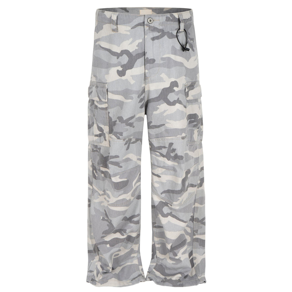Undeveloped Snow Camo Cargo Pants