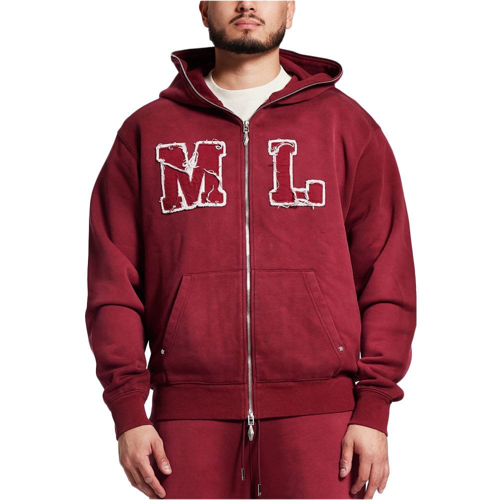 Initial Full Zip Hoodie