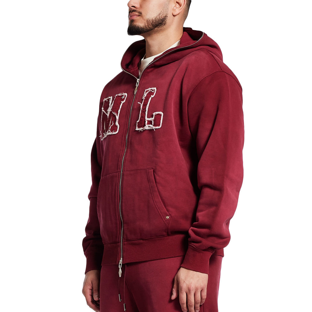 Initial Full Zip Hoodie