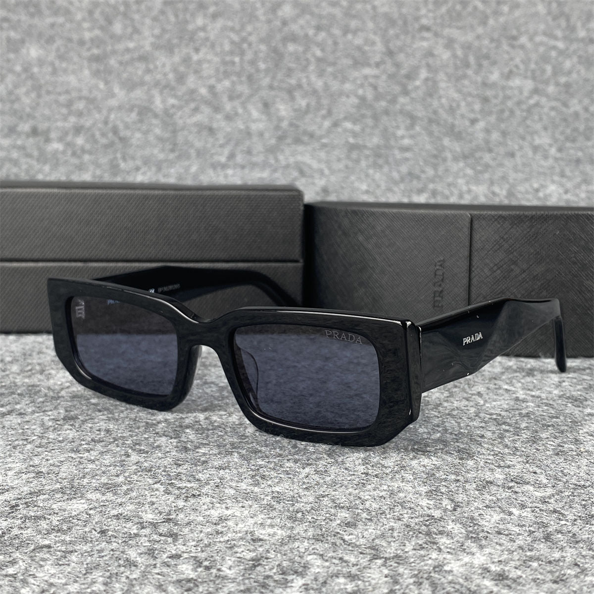 Prada PR 06YS Rectangle Frame Sunglasses