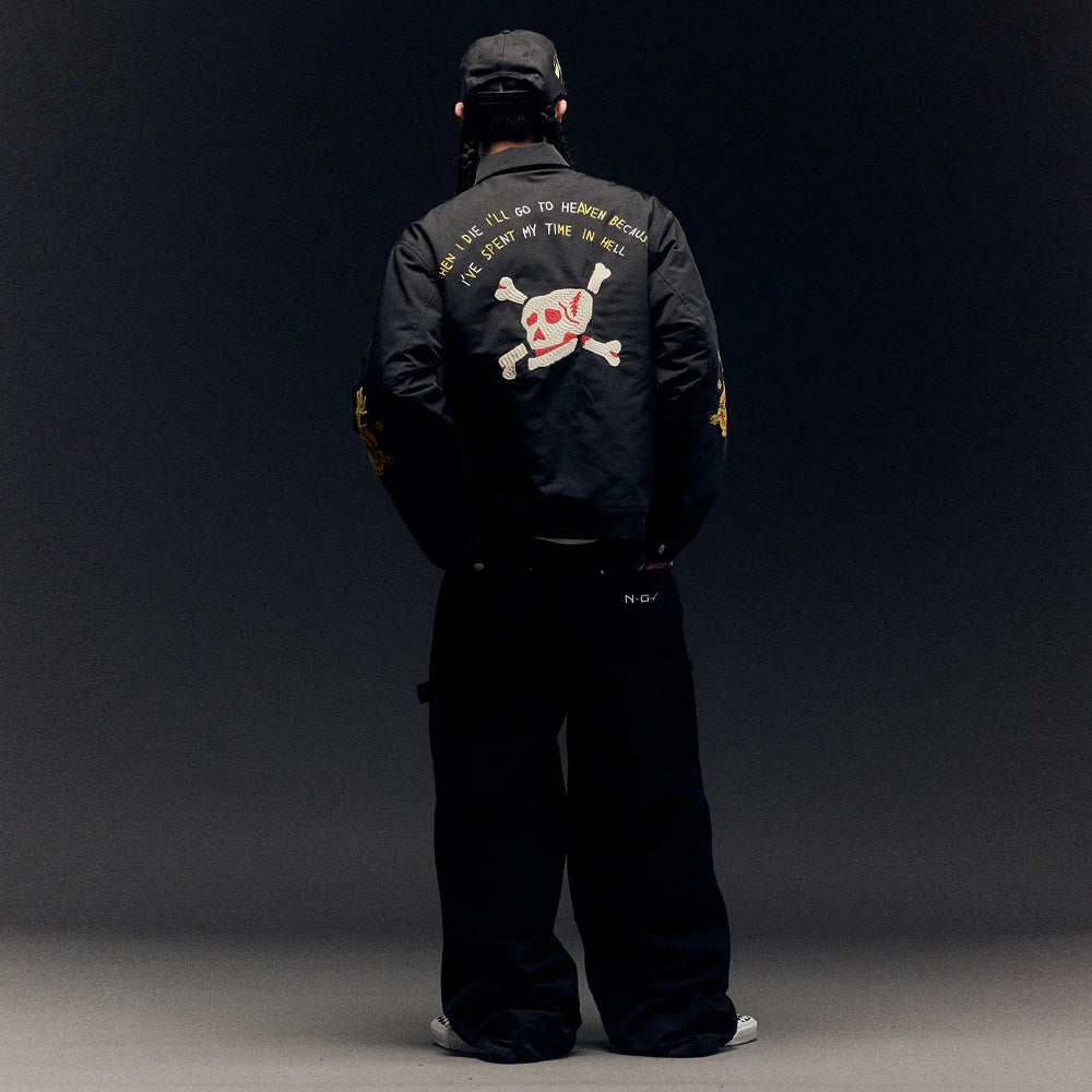 Nothing Grows Overnight Souvenir Jacket