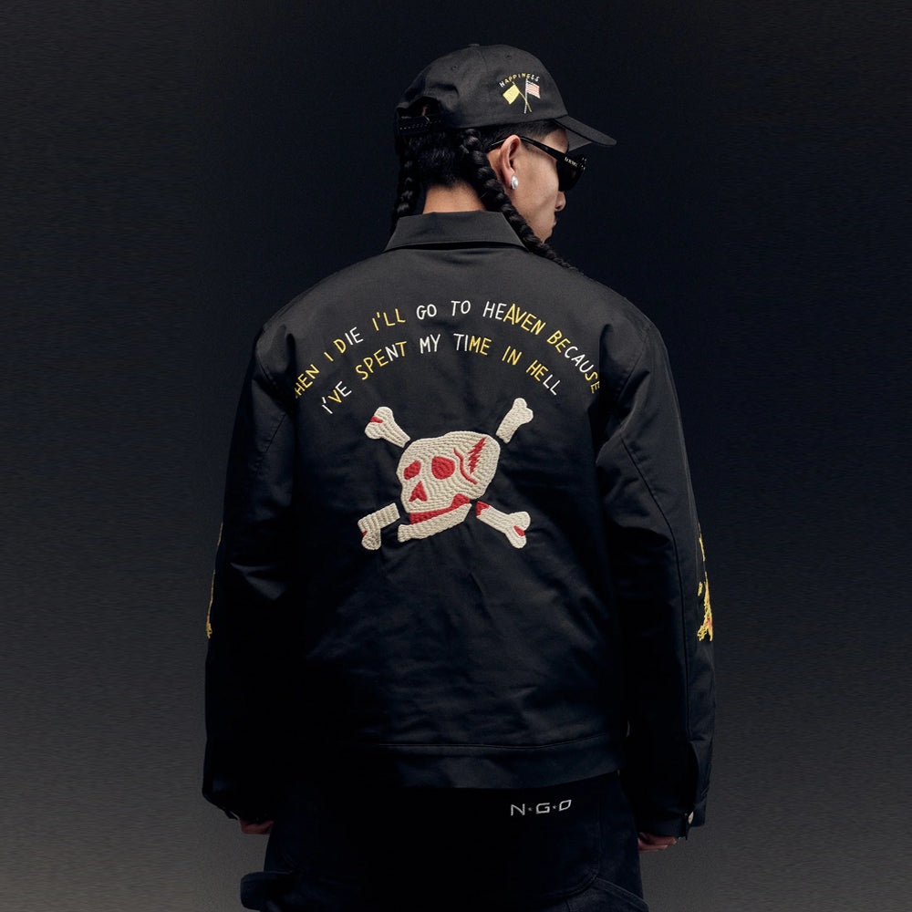 Nothing Grows Overnight Souvenir Jacket