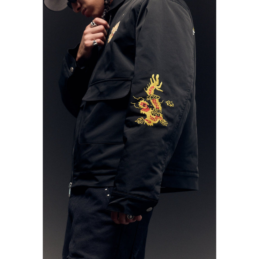 Nothing Grows Overnight Souvenir Jacket