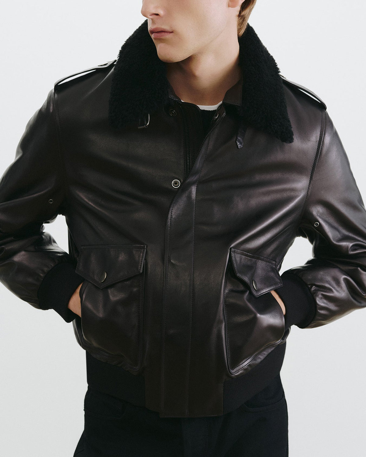 DAYMON LEATHER JACKET