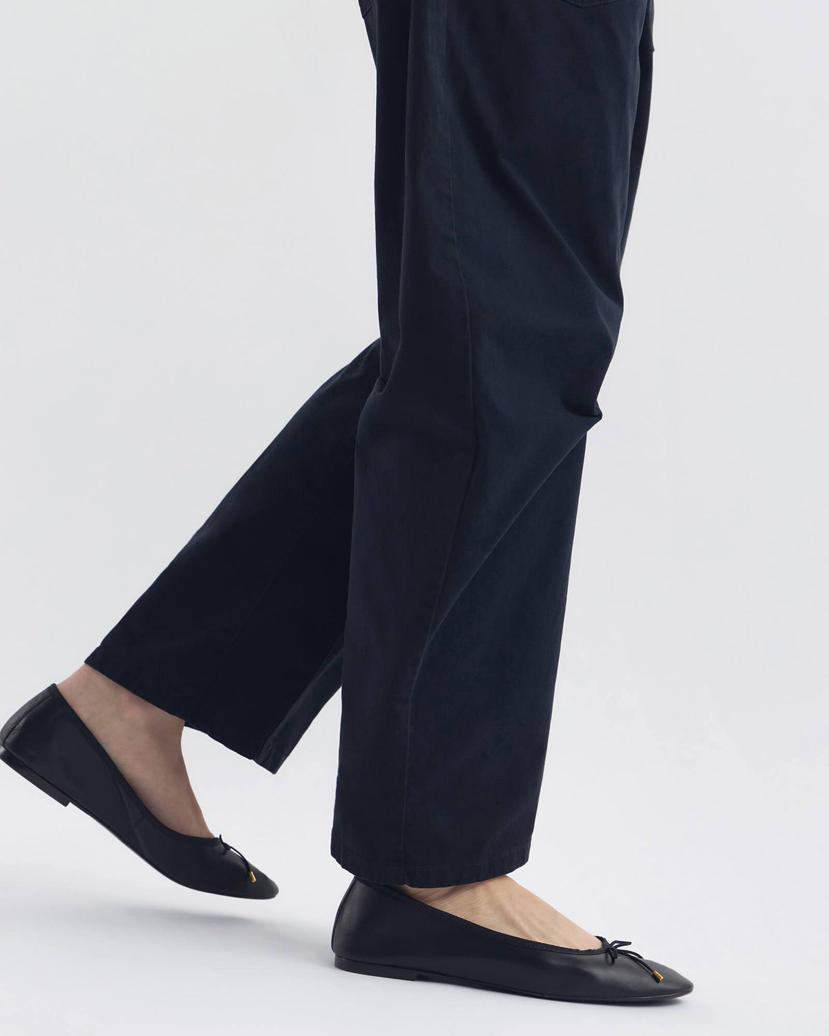 LEATHER BALLET FLAT