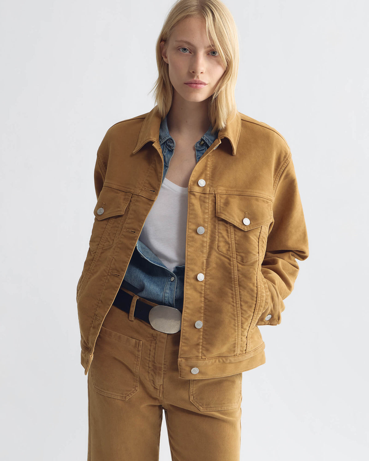 MARIAN MOLESKIN JACKET