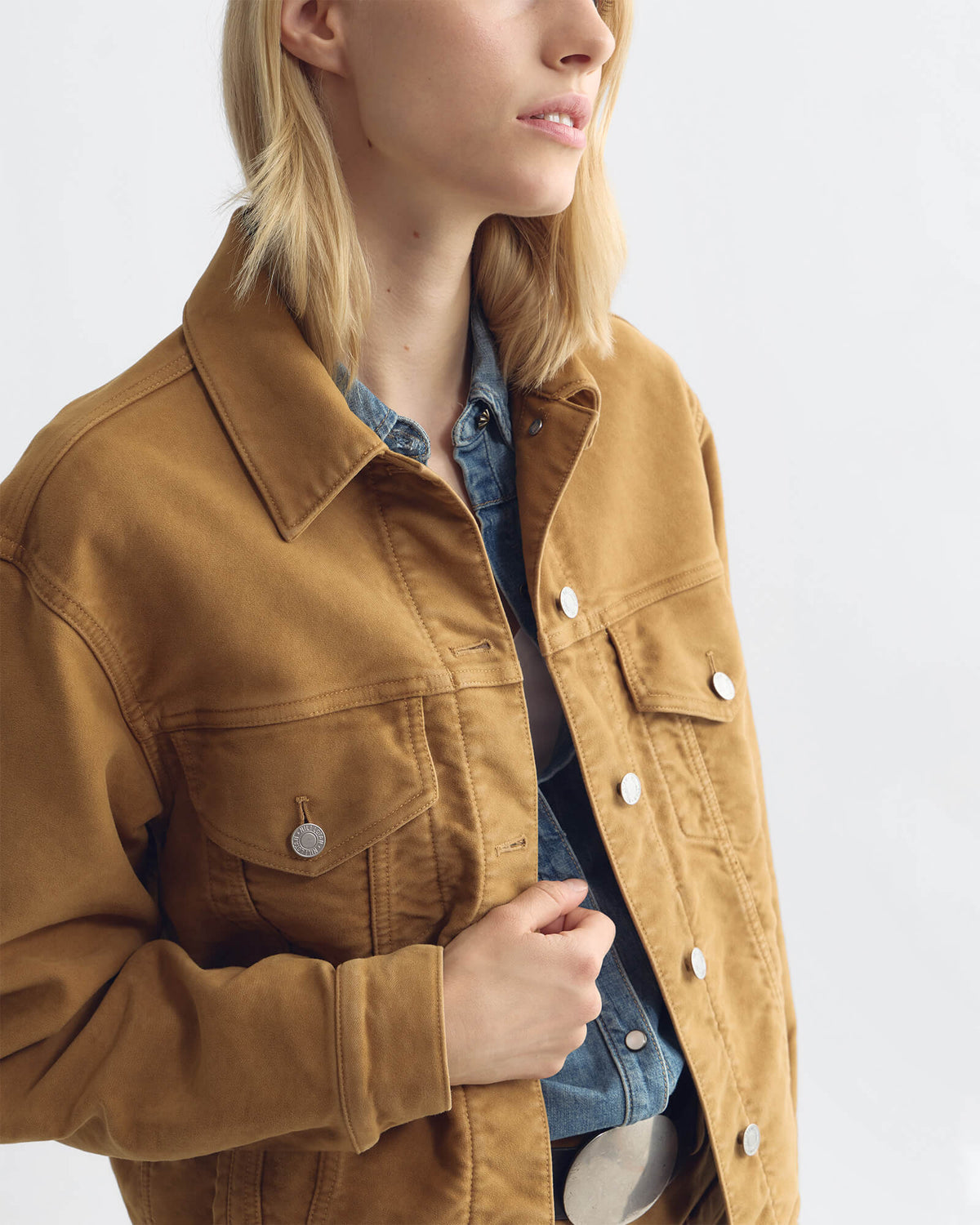 MARIAN MOLESKIN JACKET