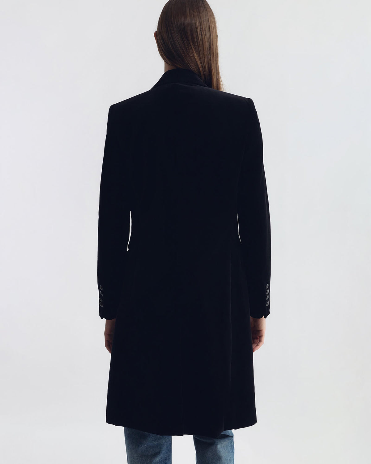 MOSELLE DOUBLE BREASTED VELVET JACKET