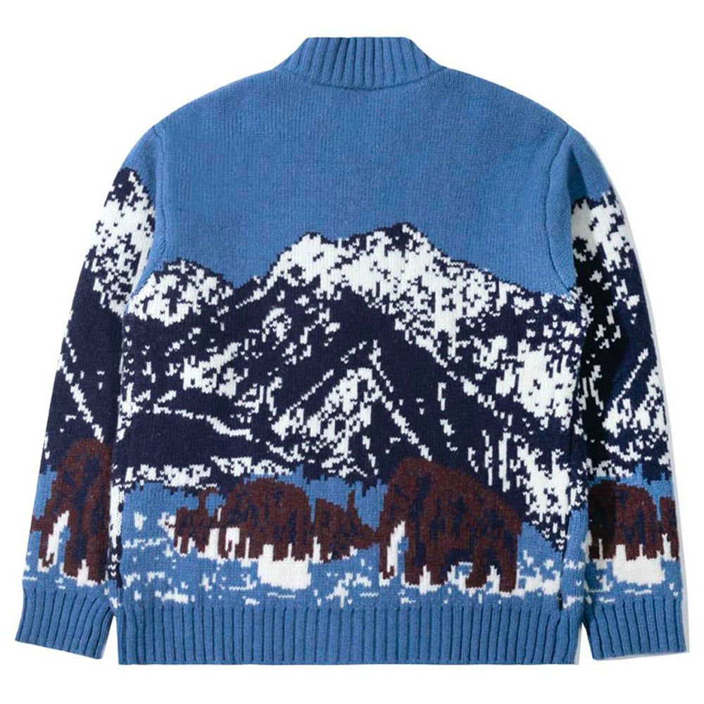 The Hundreds Ridgeline Zip Up Sweater