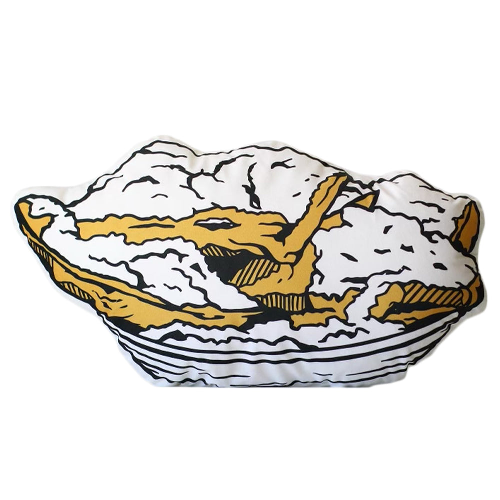 Beignet Boys Plate Pillow