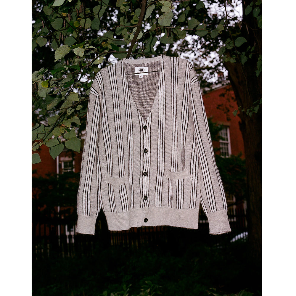 SSS Stripe Mohair Cardigan