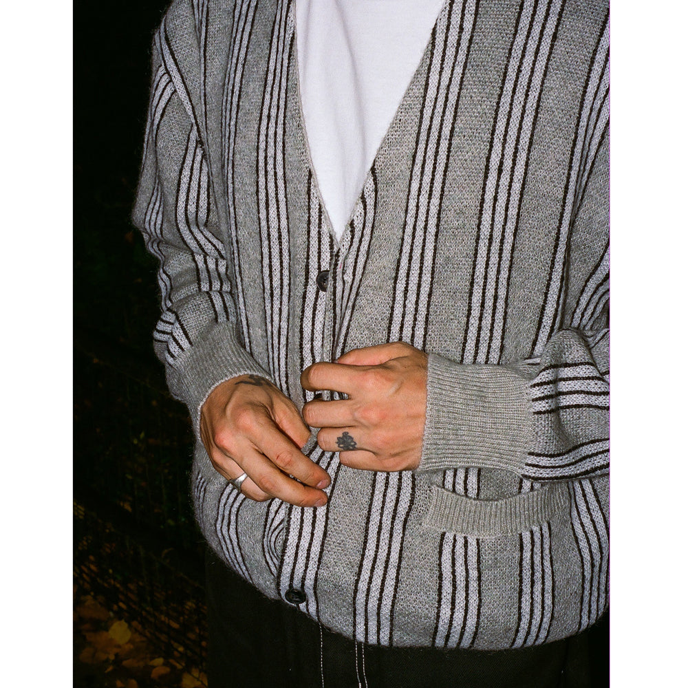 SSS Stripe Mohair Cardigan