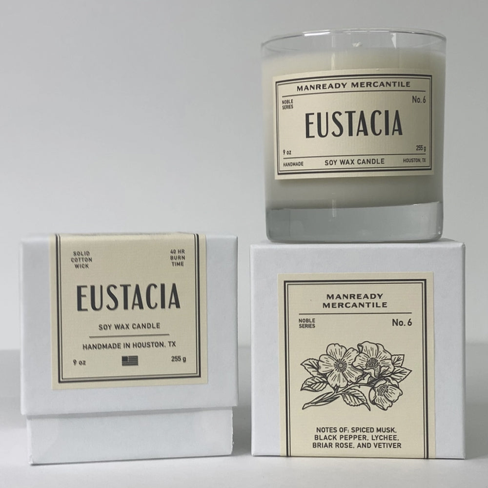 Manready Mercantile Noble Series Soy Candle "Eustacia"