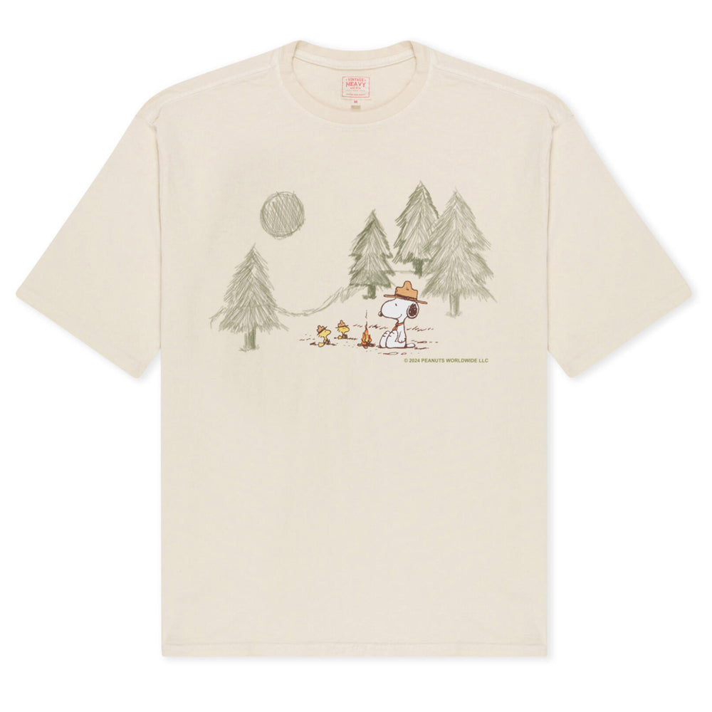 Vintage Heavy Camp Out Oversized T-Shirt