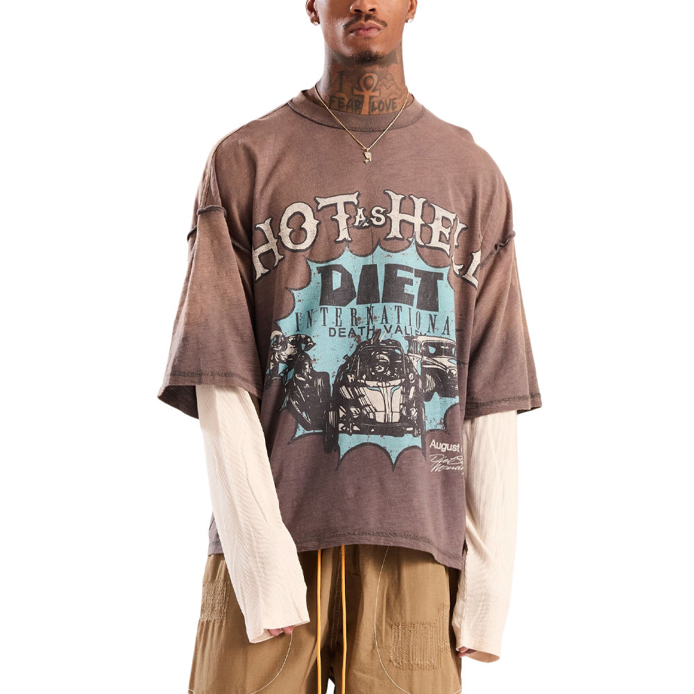 Diet Starts Monday Hot as Hell T-Shirt