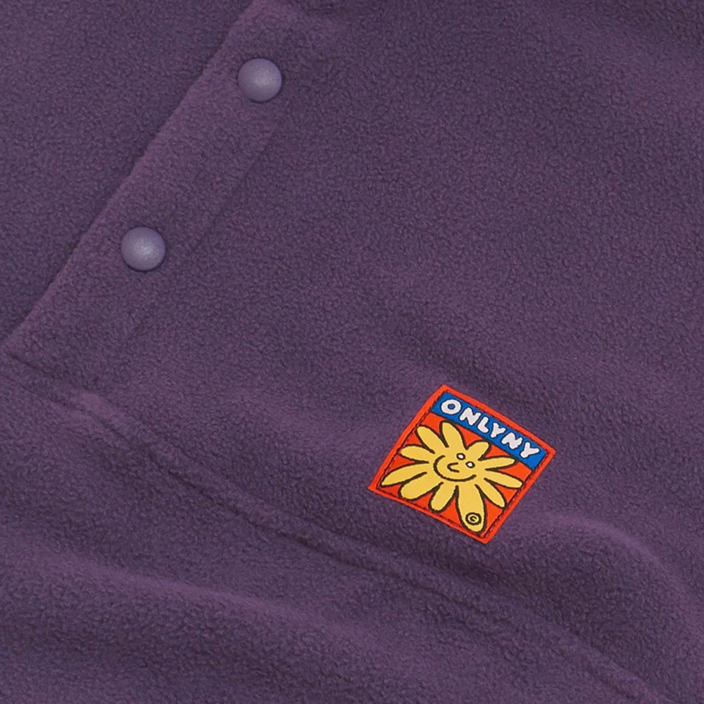 Only NY Flower Pullover Fleece