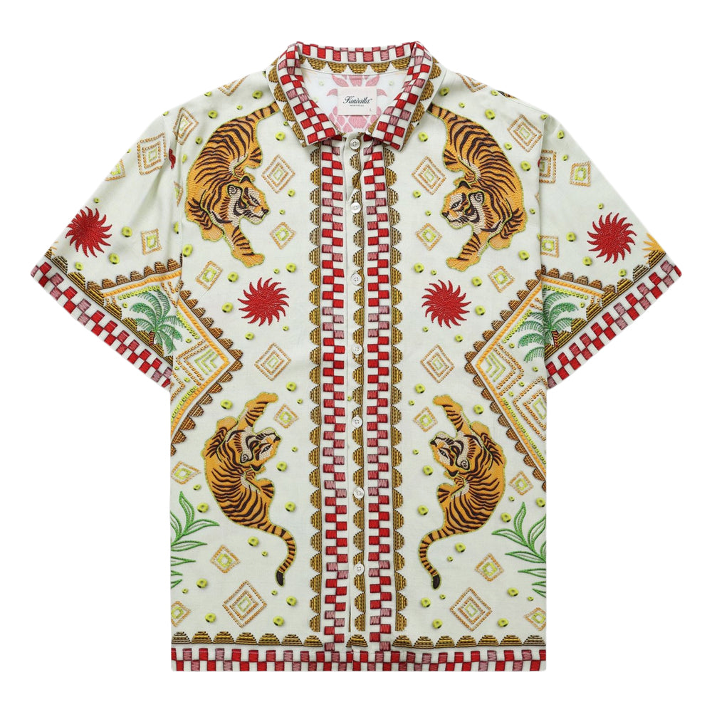 Kuwalla Beach Button Up Short Sleeve Shirt