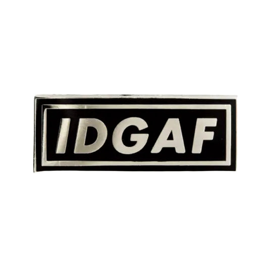These are Things IDGAF Enamel Pin