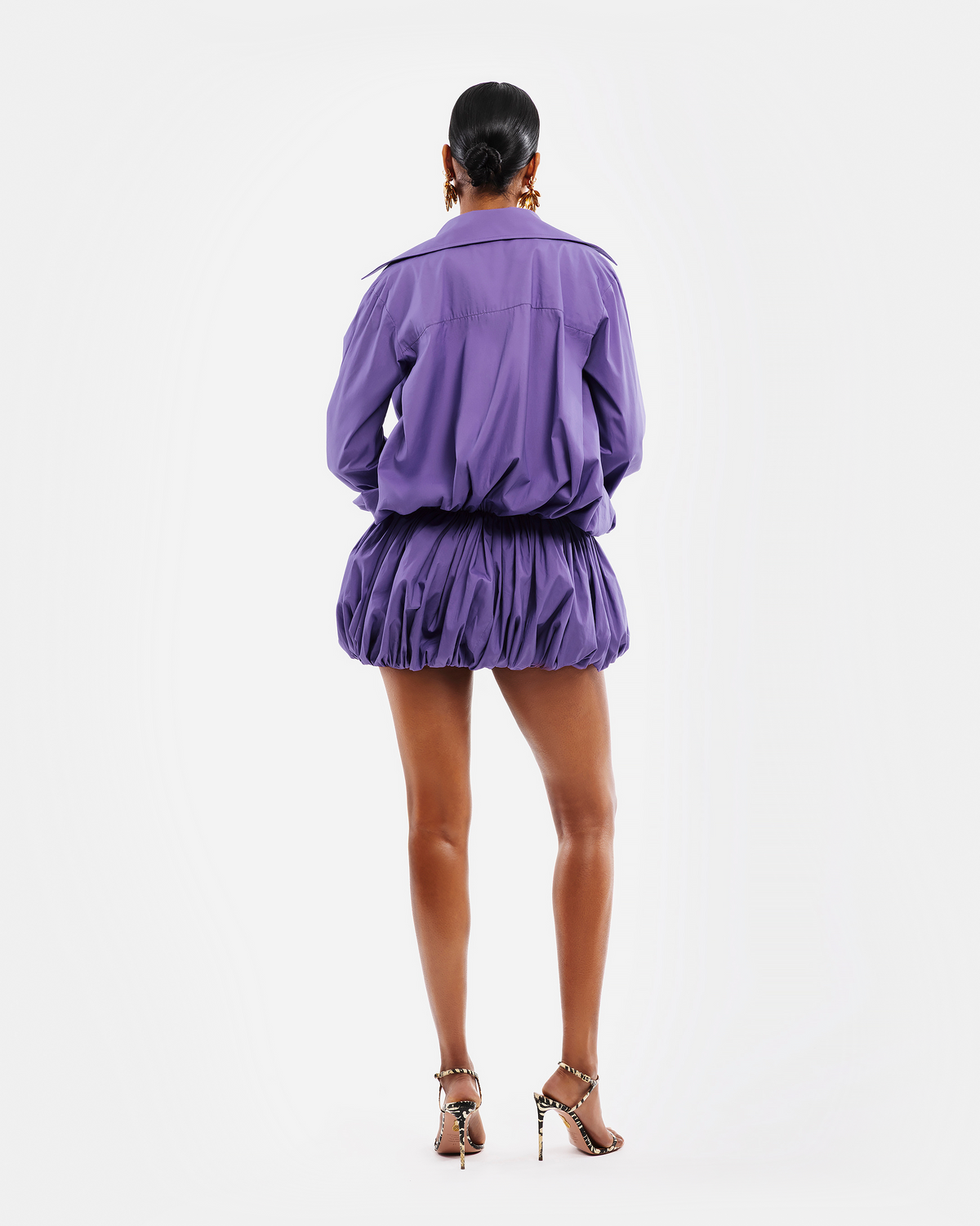 Tia Bubble Shirt Dress