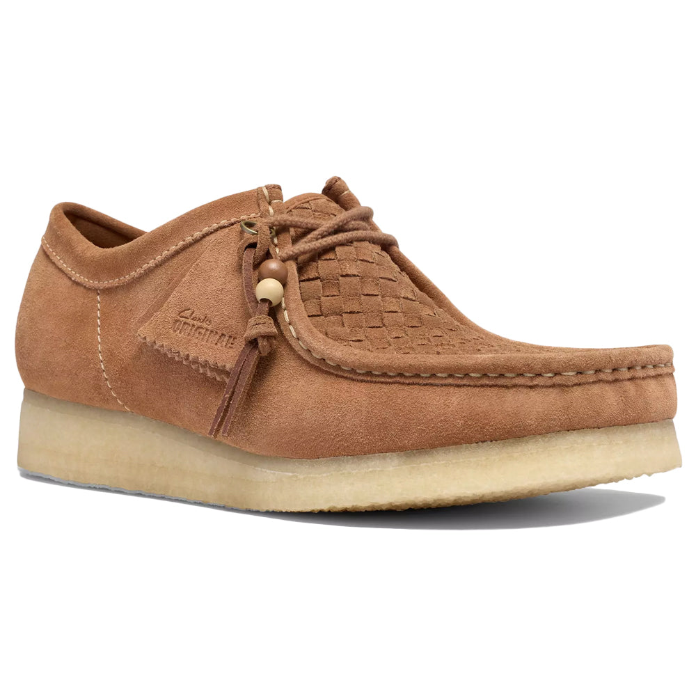 Clarks Wallabee Tan Weave