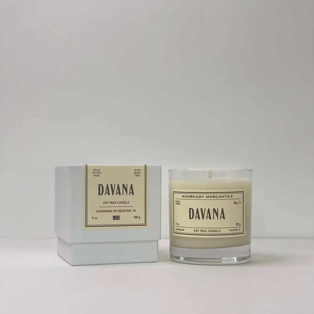 Manready Mercantile Davana Noble Series Soy Candle