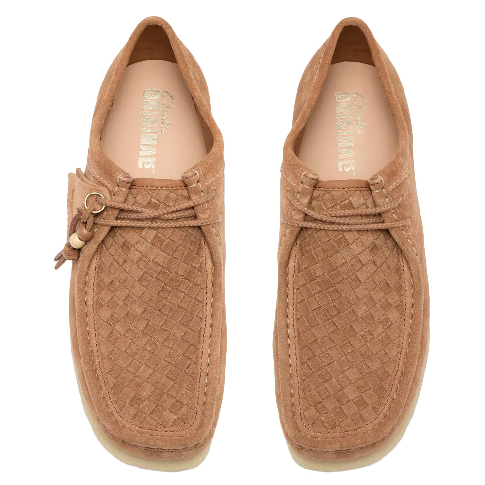 Clarks Wallabee Tan Weave