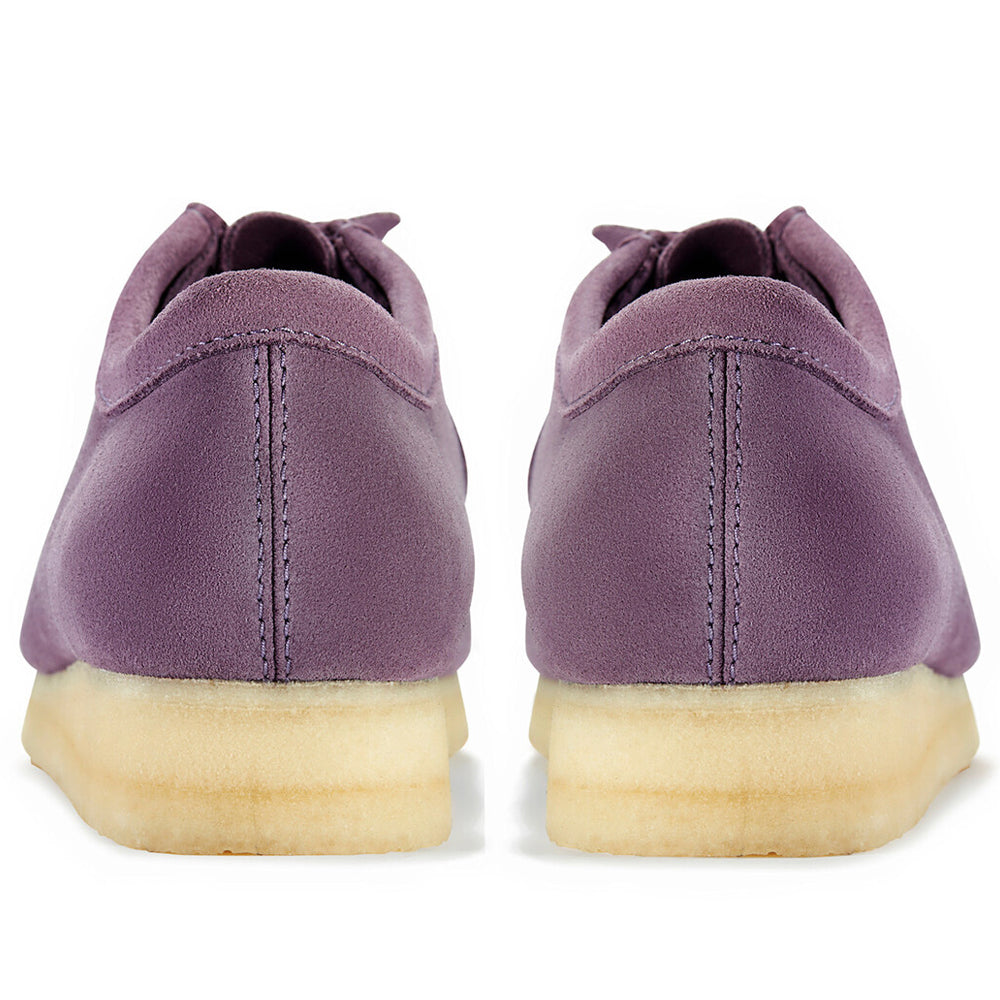 Clarks Wallabee Plum Suede